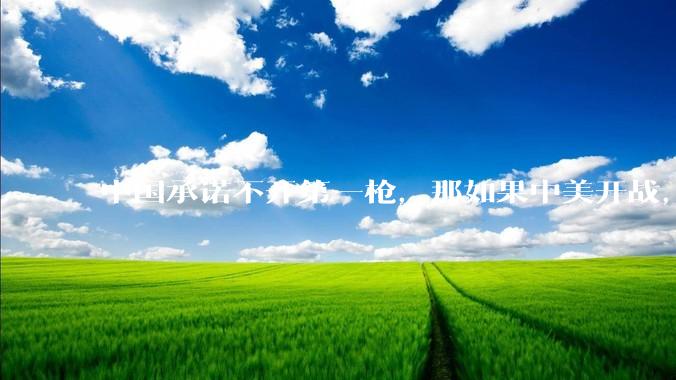 中国承诺不开第一枪,那如果中美开战,美国直接摧毁北斗卫星,中国该如何反败为胜?